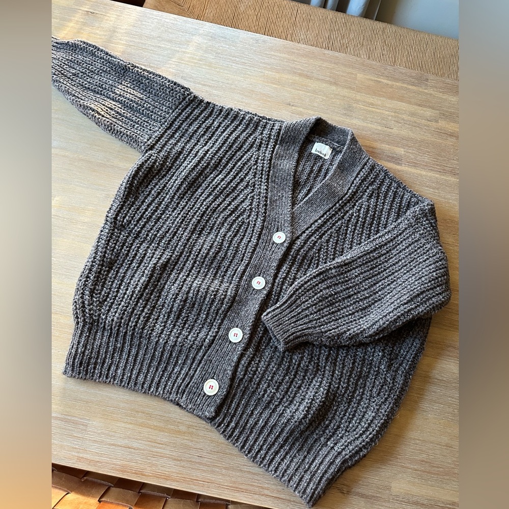 Babaa Cardigan no19 in Oak